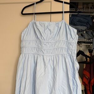 Altar'd State Light Blue Maxi Dress